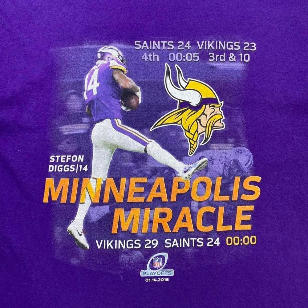 Minnesota Vikings x Stefon Diggs football shirt